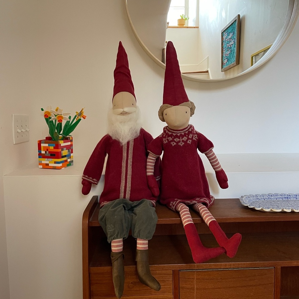 Maileg Christmas Elf Dolls - Red